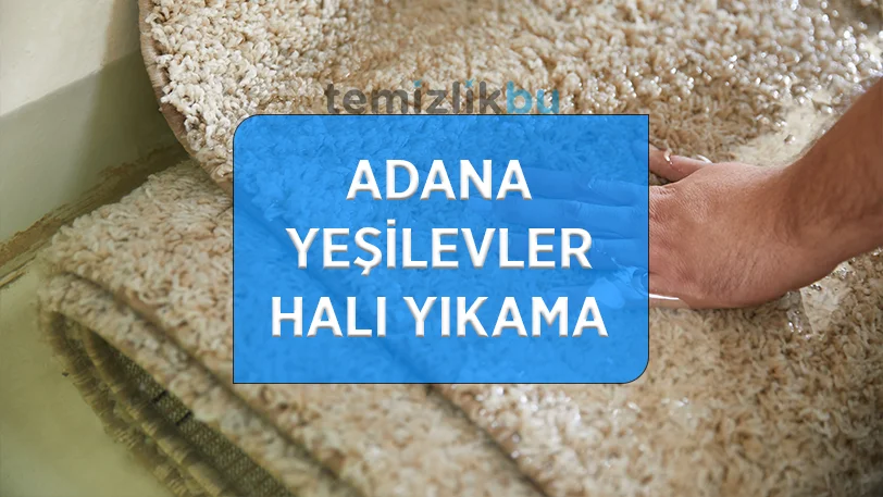 adana yesilevler mahallesi hali yikama fabrikasi